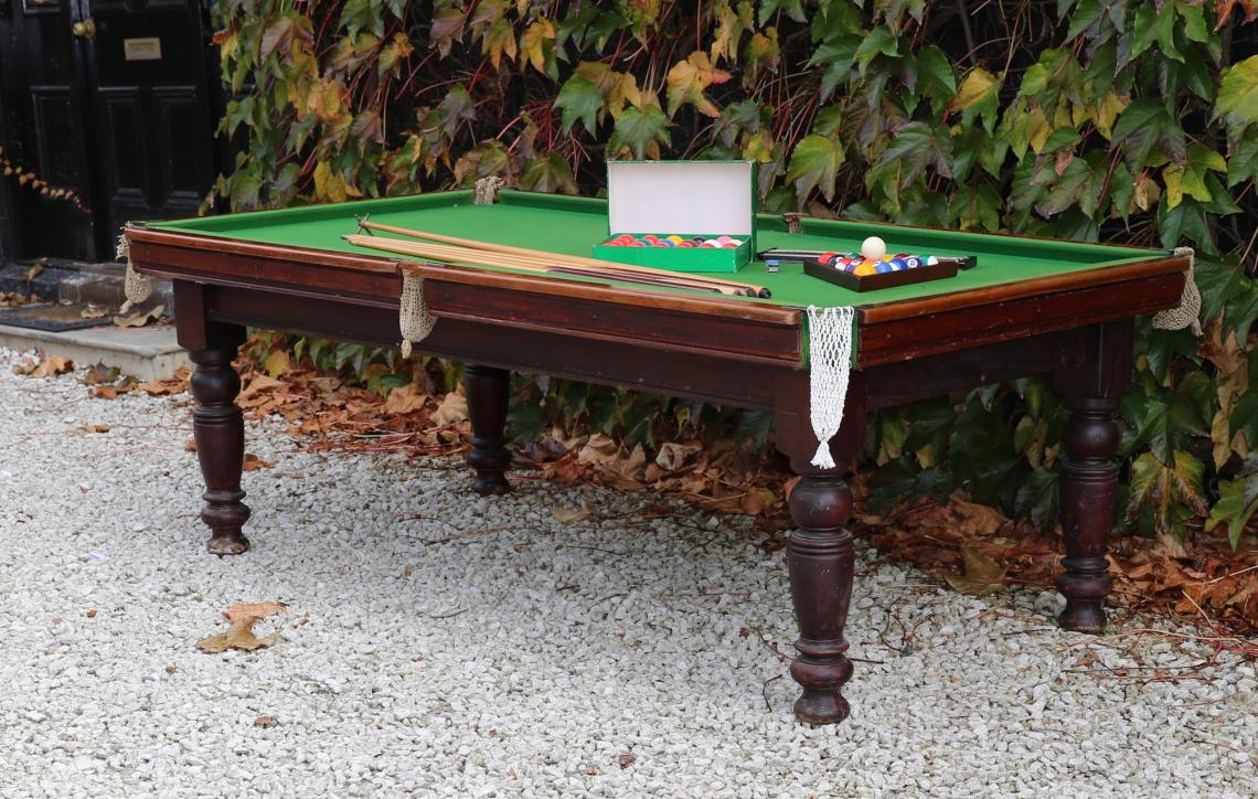 Victorian Snooker Table 