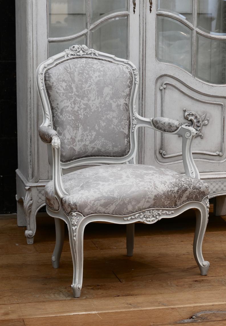 Louis XV Open Armchair