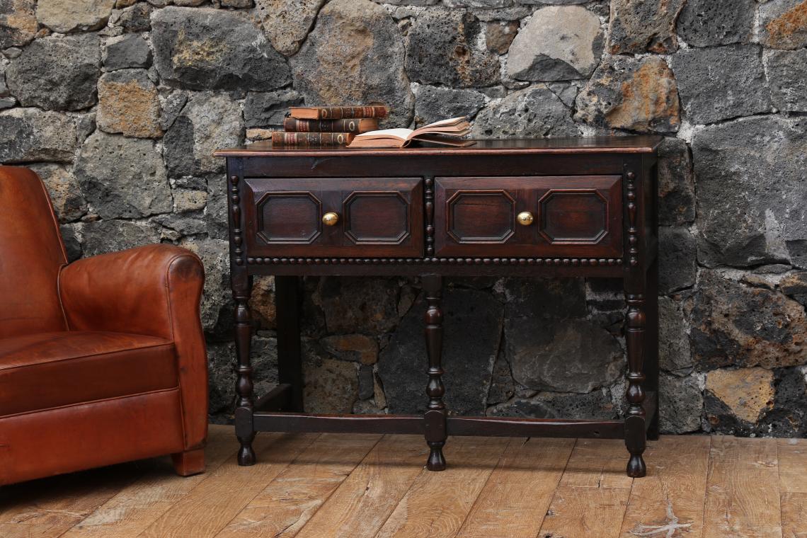 Jacobean Oak Side Table