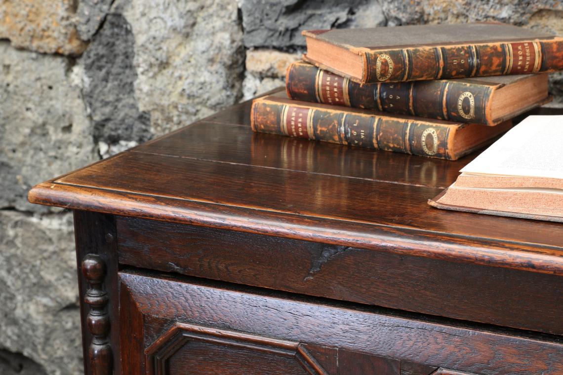 Jacobean Oak Side Table