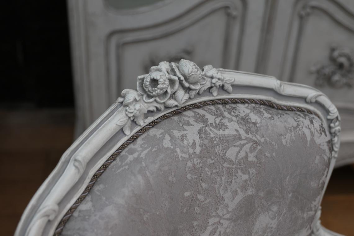 Louis XV Chair ready to go!