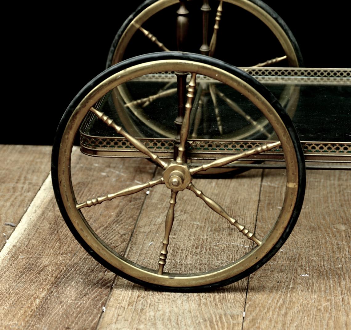 Brass Drinks Trolley