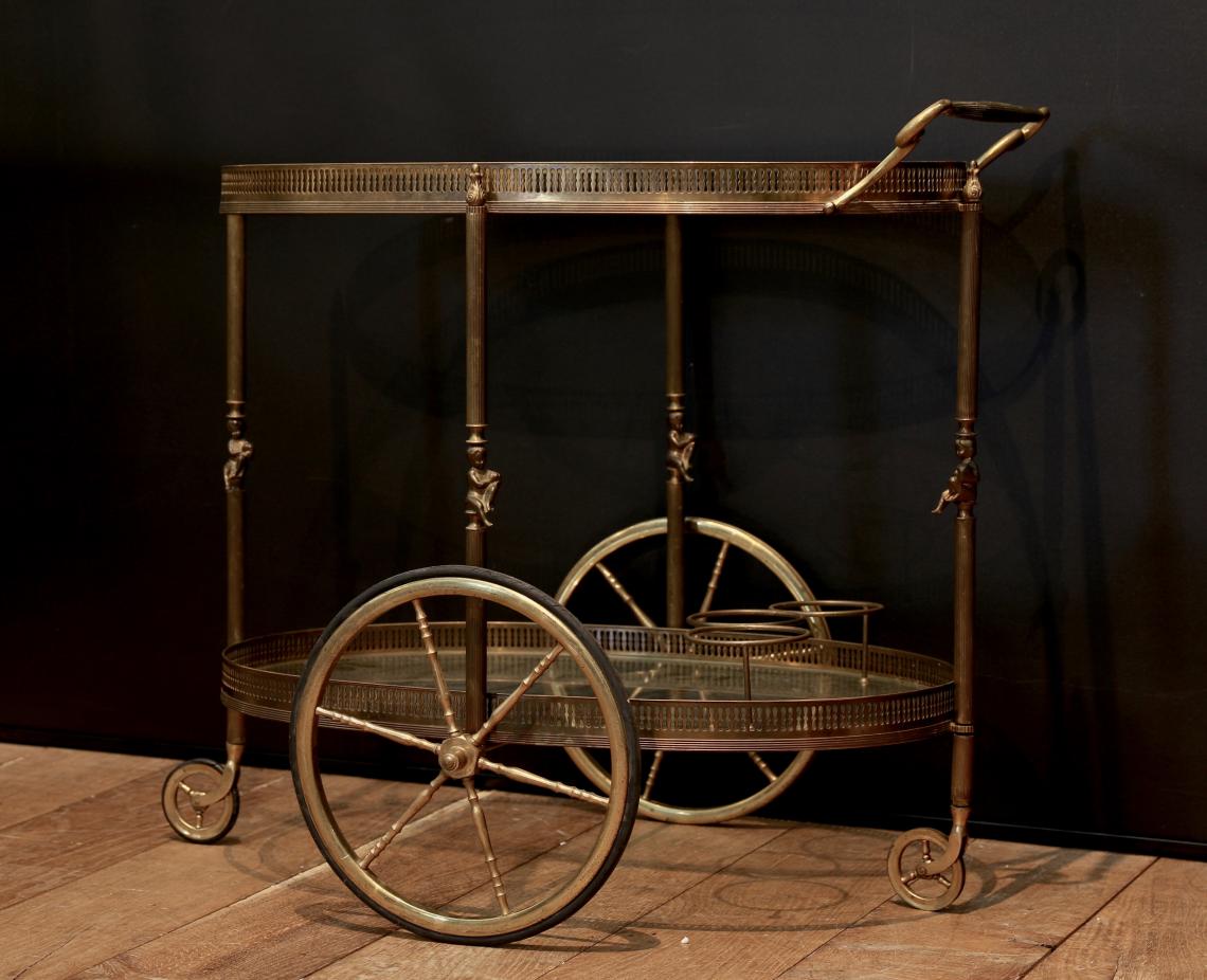 Oval Drinks Trolley