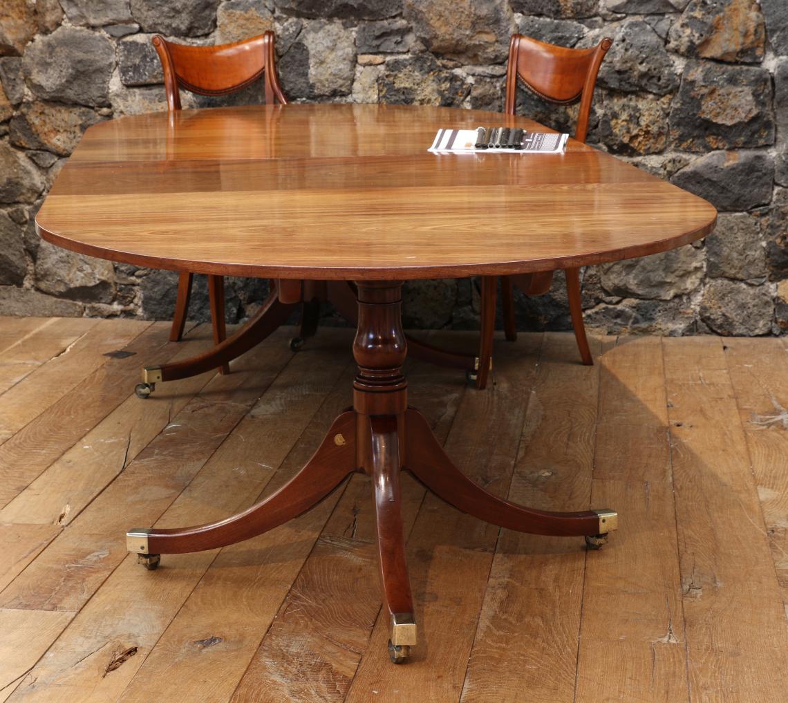 Regency Period Two Leaf Dining Table