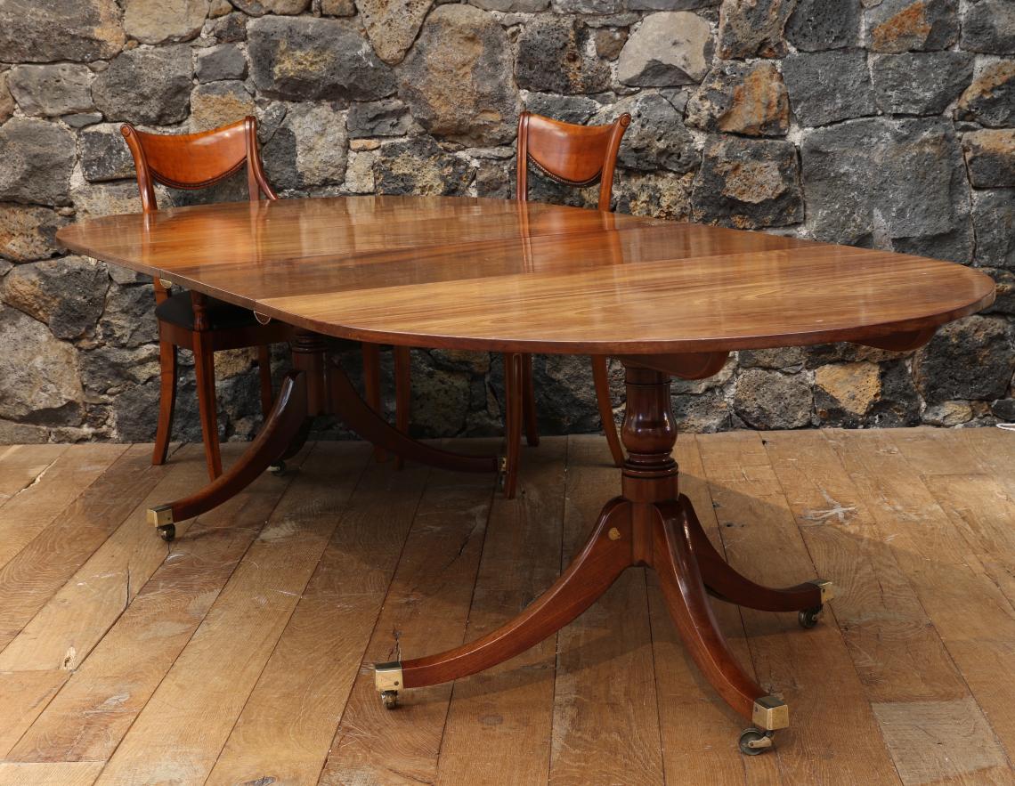 Regency Period Two Leaf Dining Table