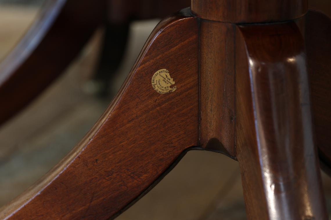 Regency Period Two Leaf Dining Table