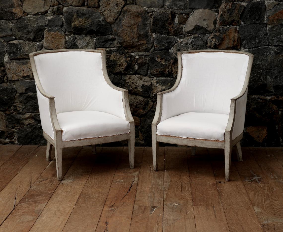 Pair of Gustavian Chairs