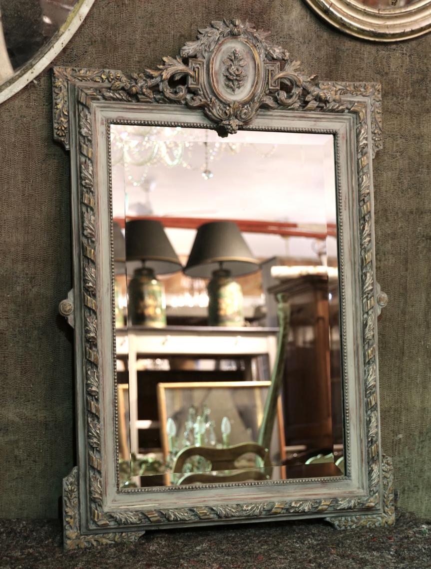 French Crested Mirror