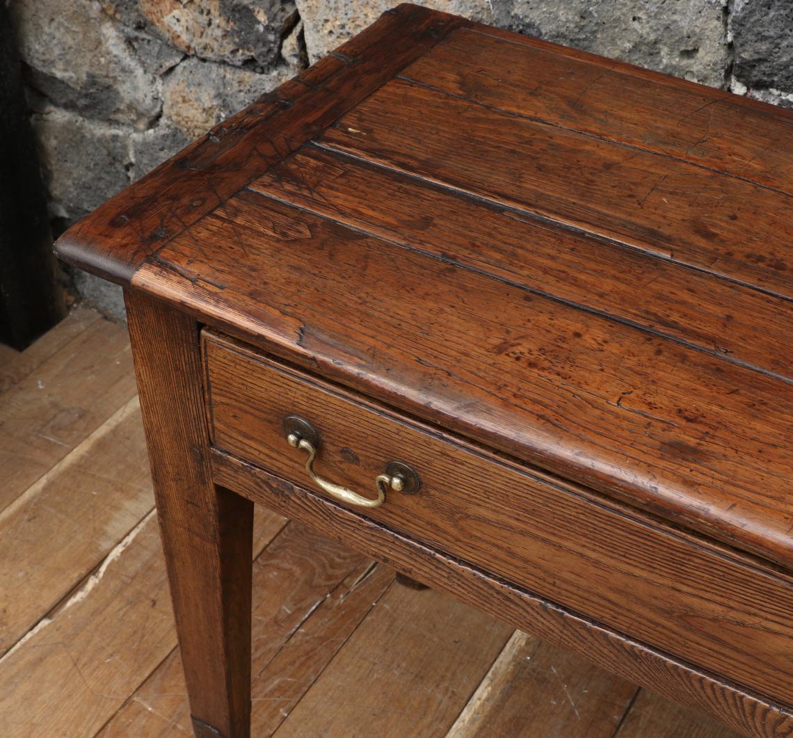 Two Drawer Side Table or Breton Server 