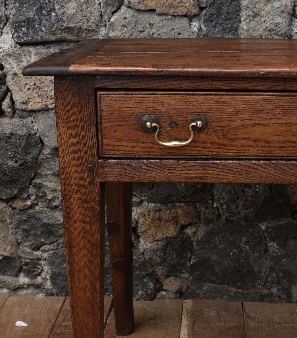 Two Drawer Side Table or Breton Server 