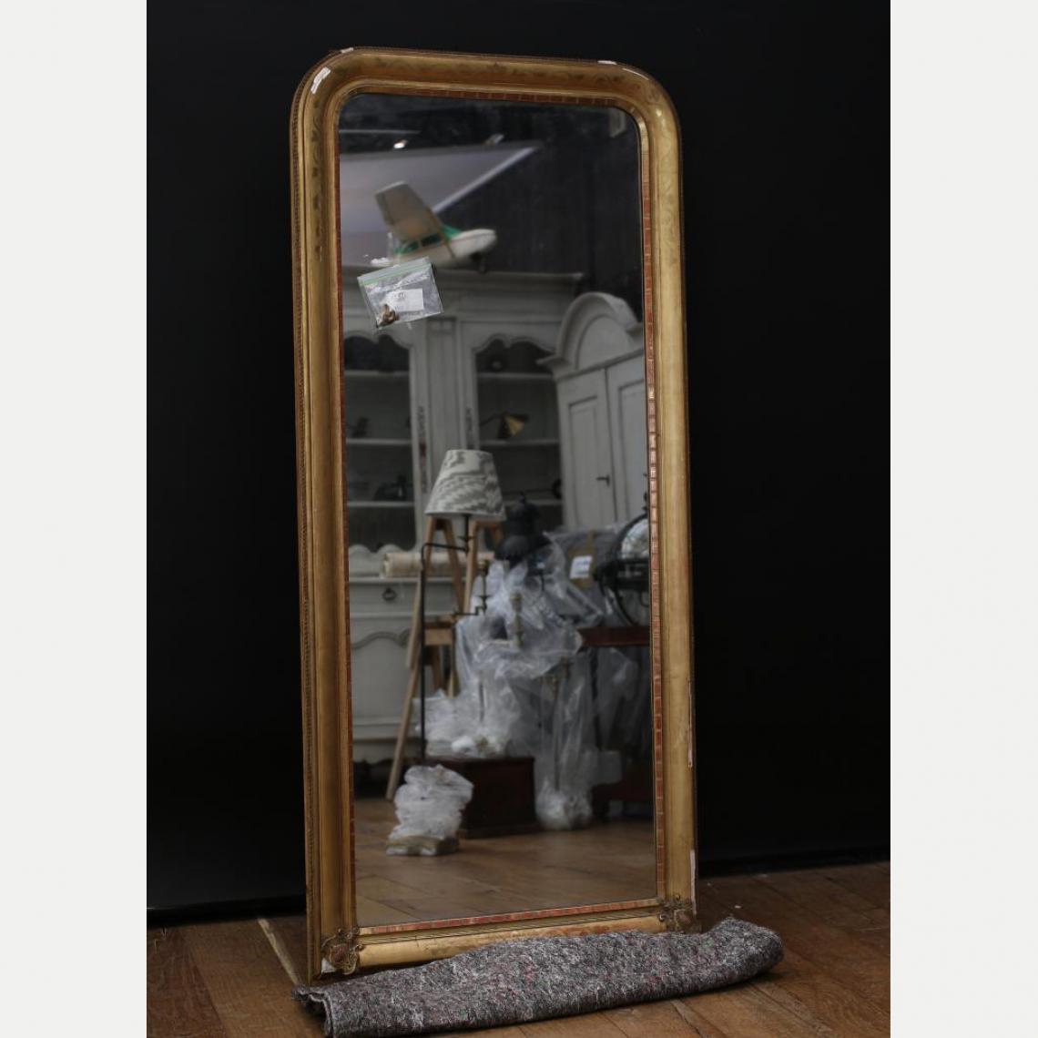 Narrow Full Length Louis Philippe Mirror