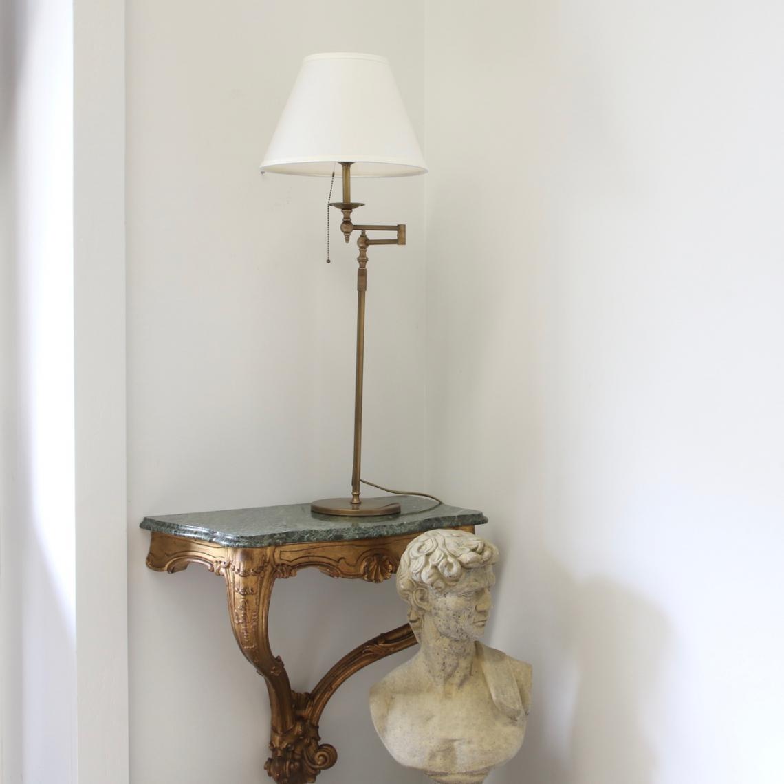 French Brass Table Lamps