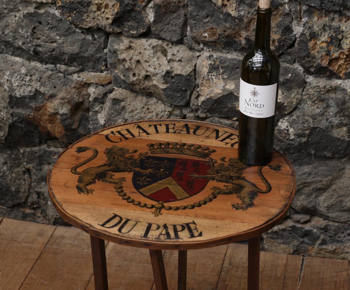 Chateauneuf du Pape Wine Table