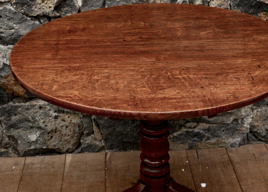 English Oak Wine Table