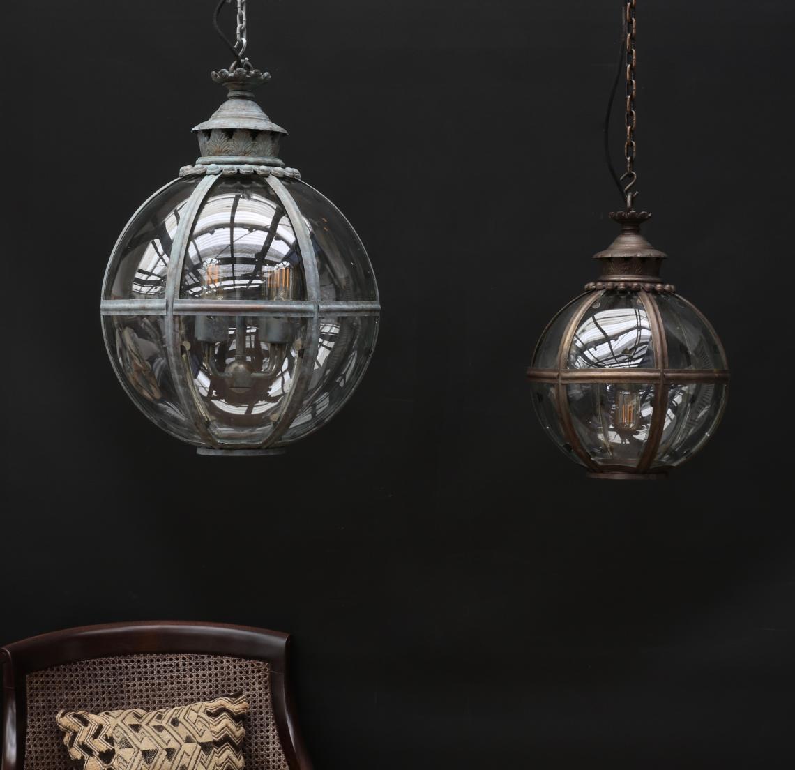 Globe Lantern / Copper