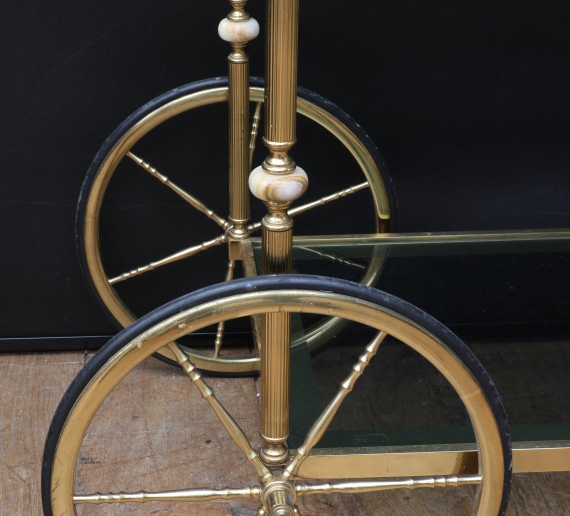 Brass Drinks Trolley