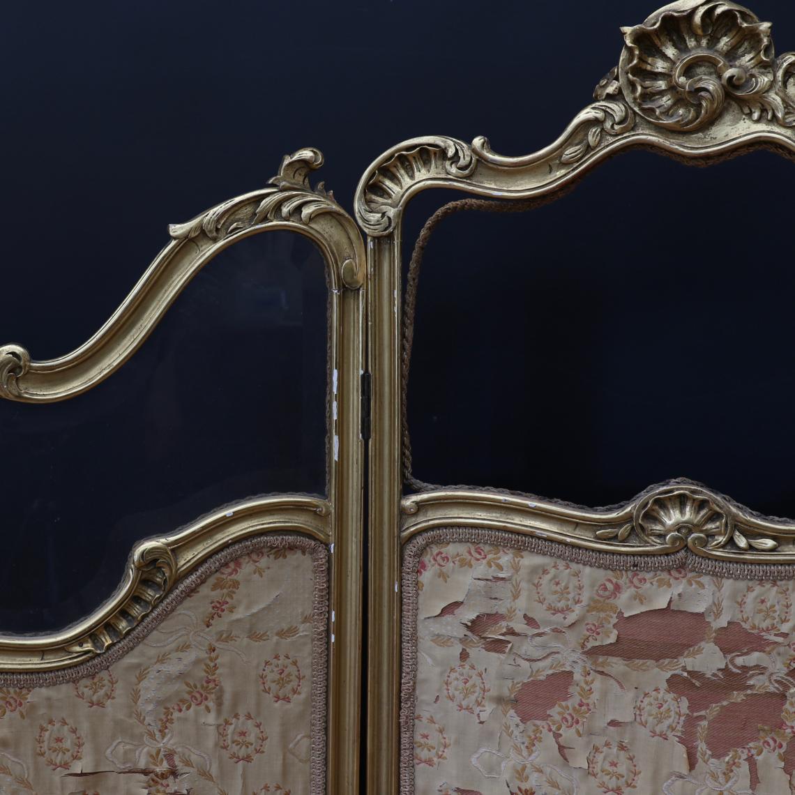 French Gilt Screen