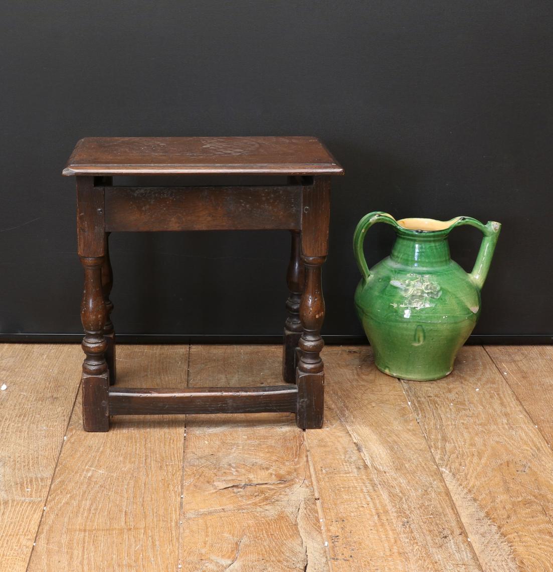 English Oak Jointed Stool