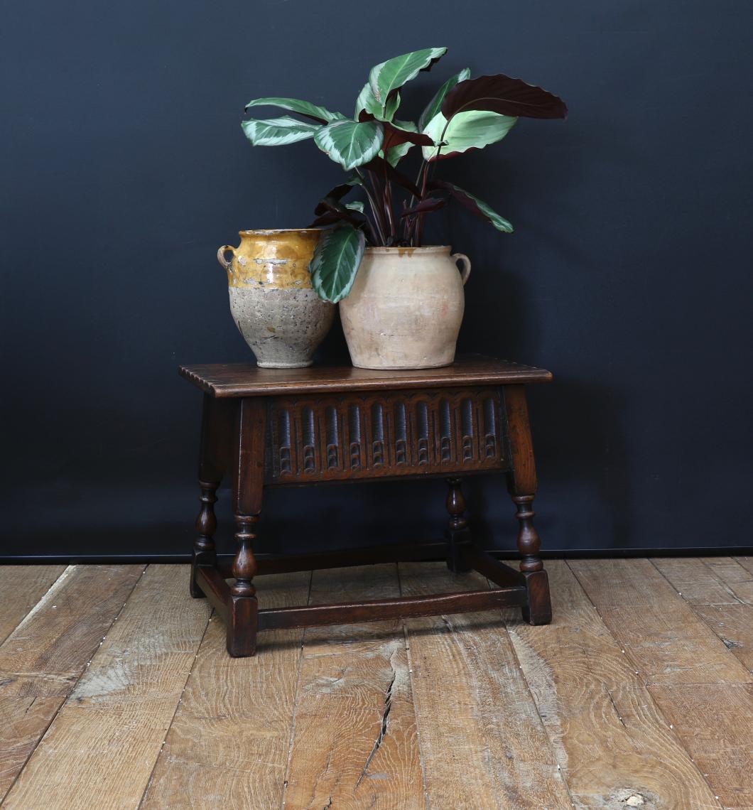 Jacobean Box Stool