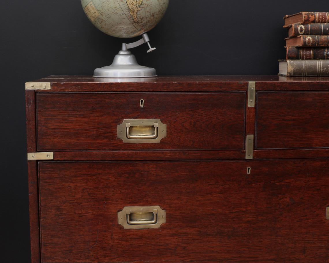 Anglo-Indian 19th Century Military Chest