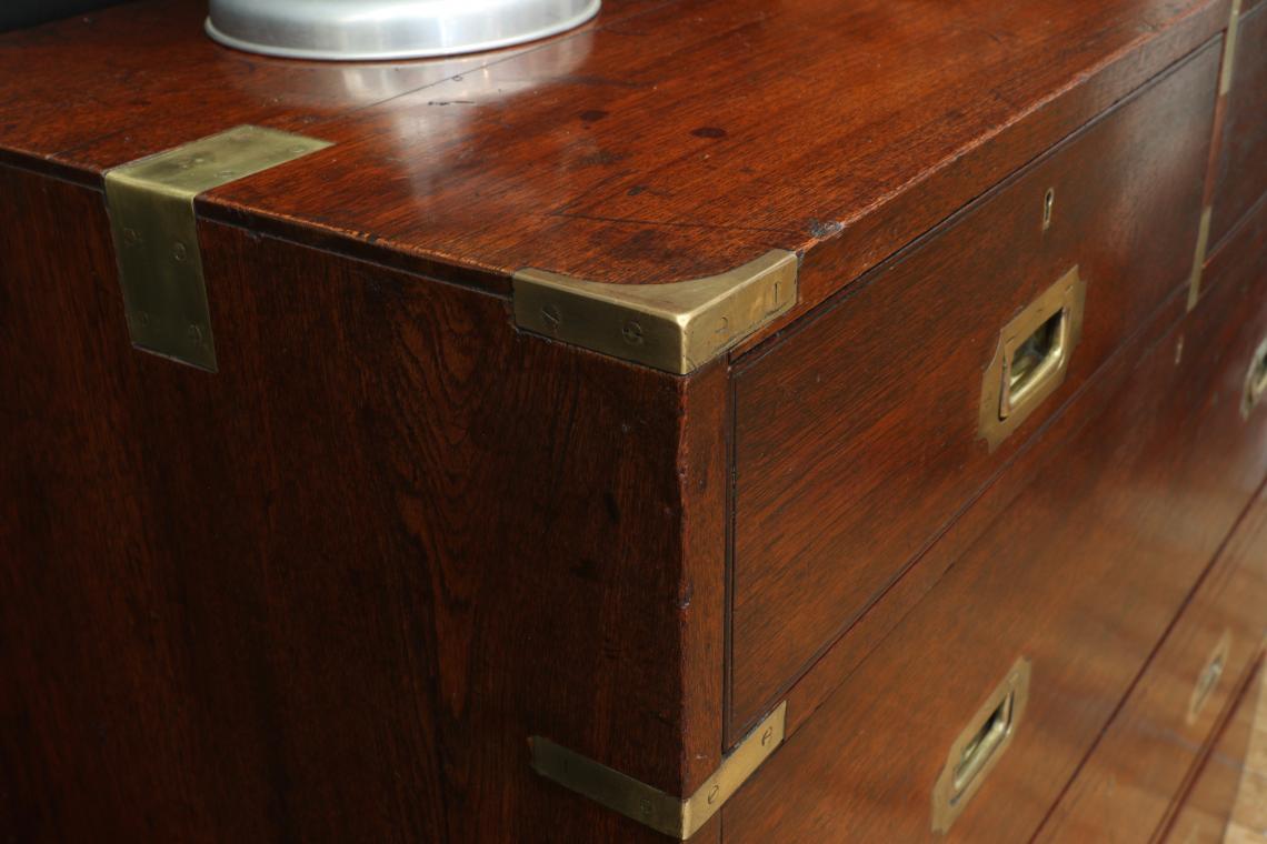 Anglo-Indian 19th Century Military Chest