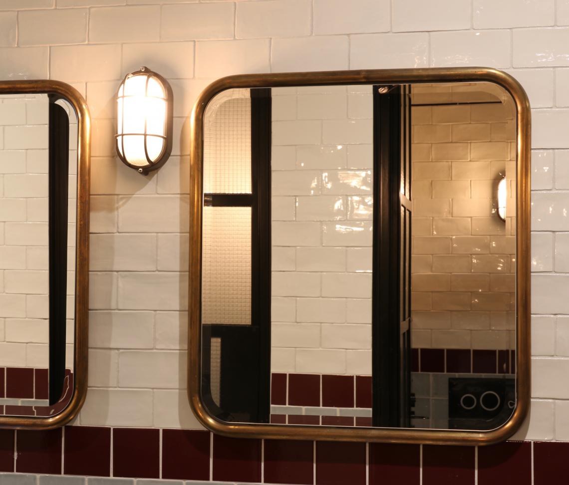 Custom Brass Mirrors 