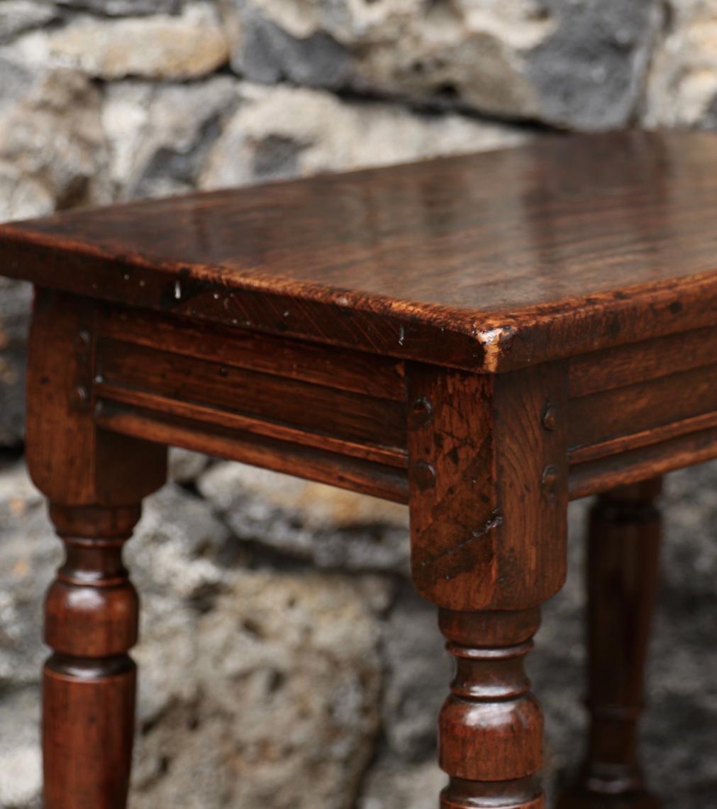 English Oak Jointed Stool