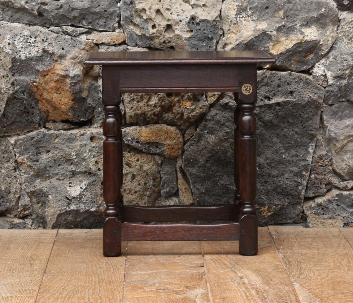 English Oak Jointed Stool