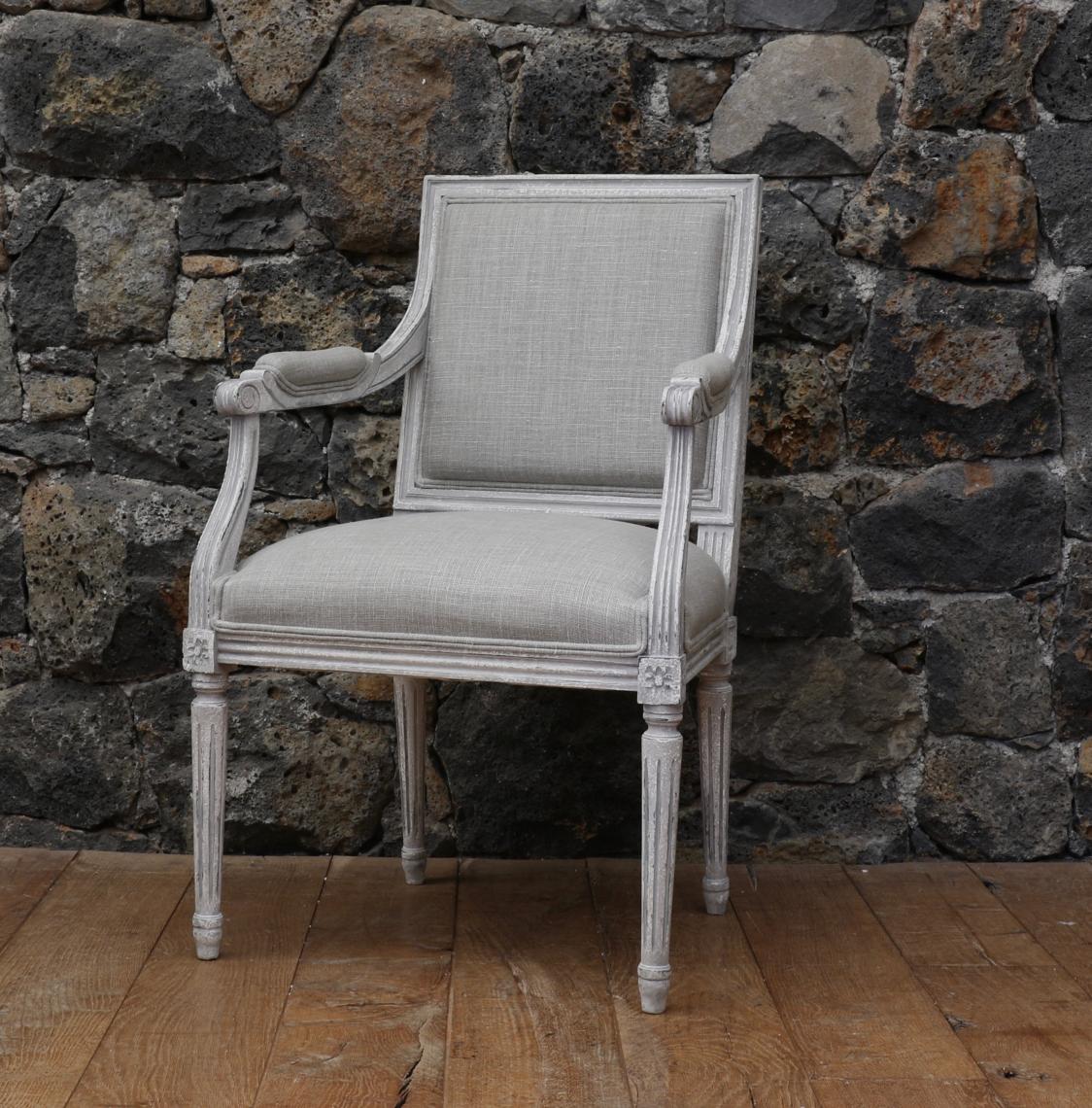 Louis XVI Carver Chair