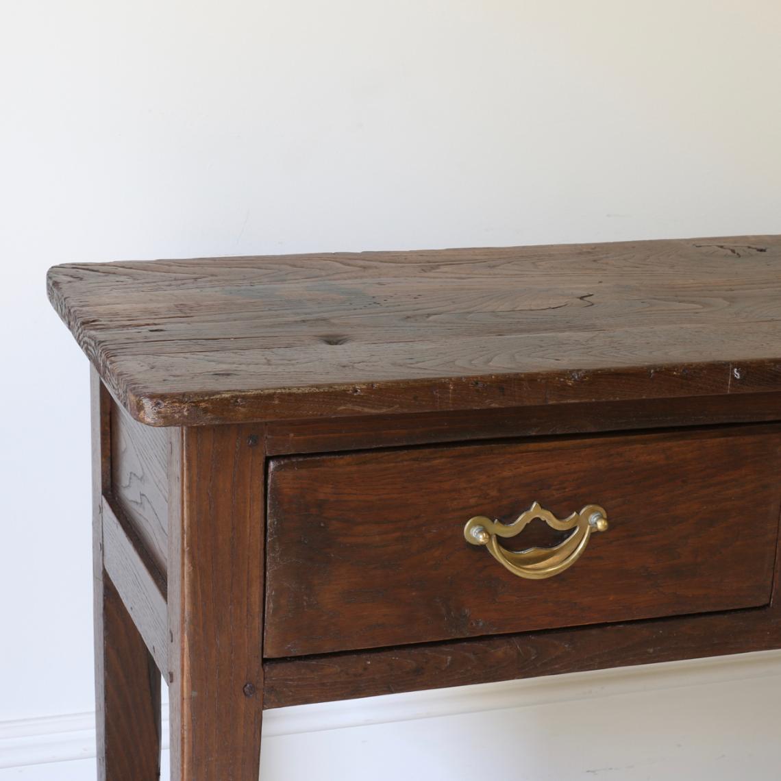 Three Drawer Side Table