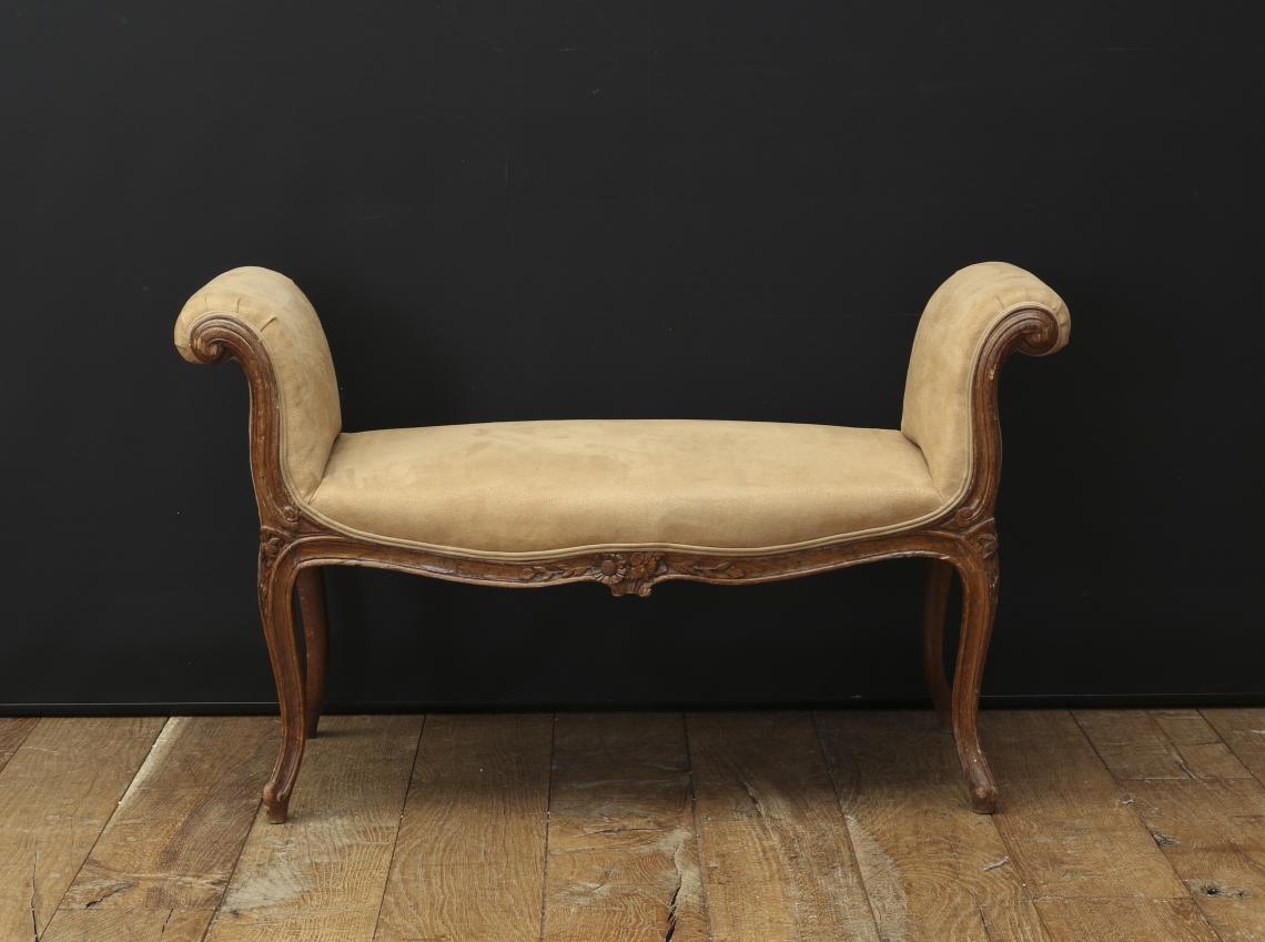 18th Century French Walnut Stool