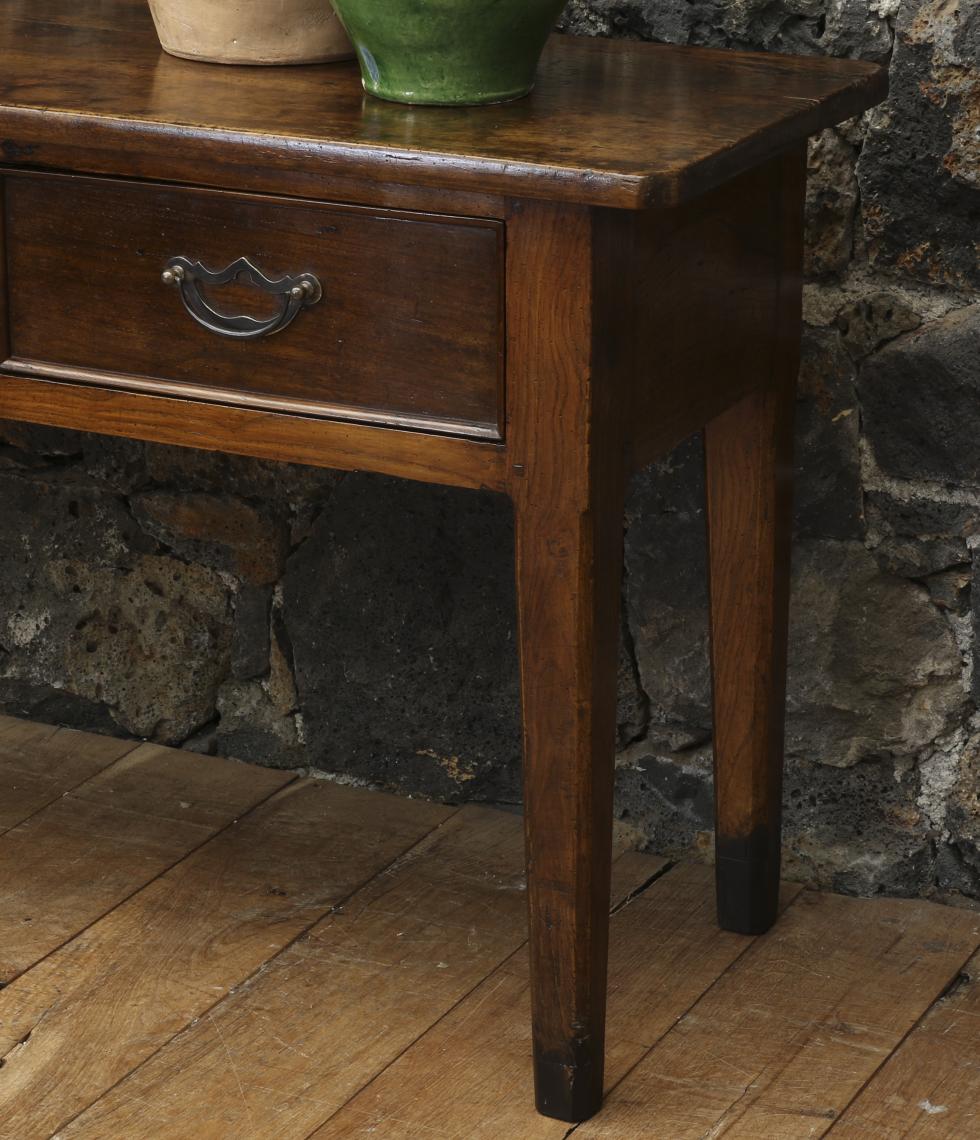 A French Provincial Two Drawer Side Table