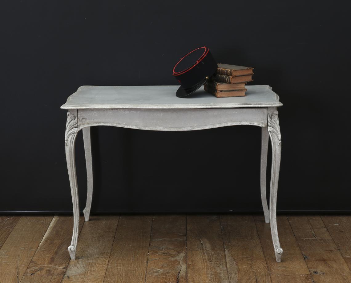 Single Drawer Grey Table