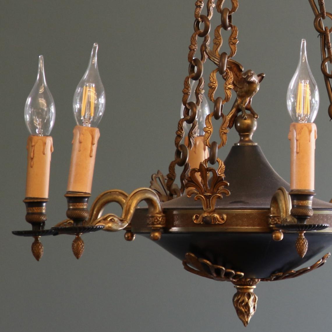 Brass Chandelier