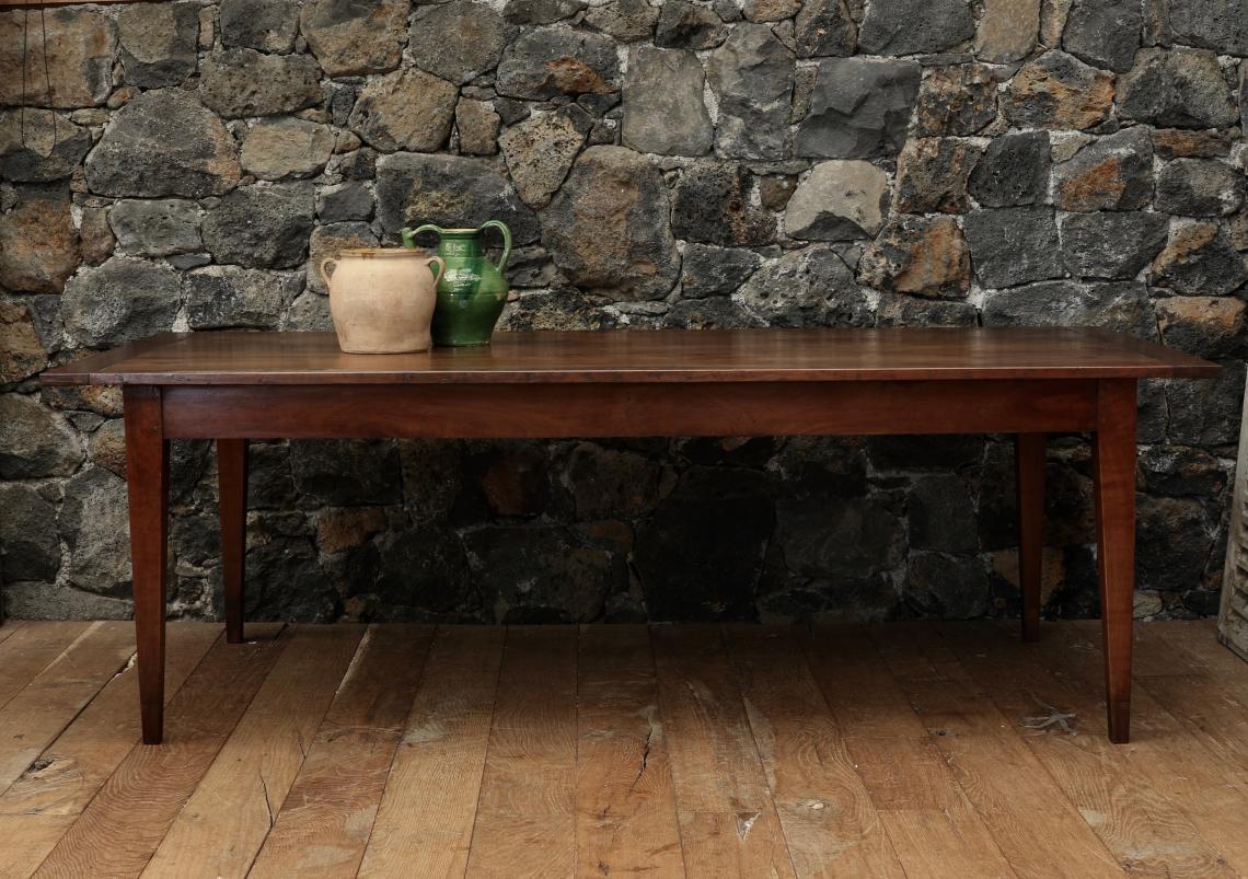 Cleated Cherrywood 18th Century French Provincial Dining Table