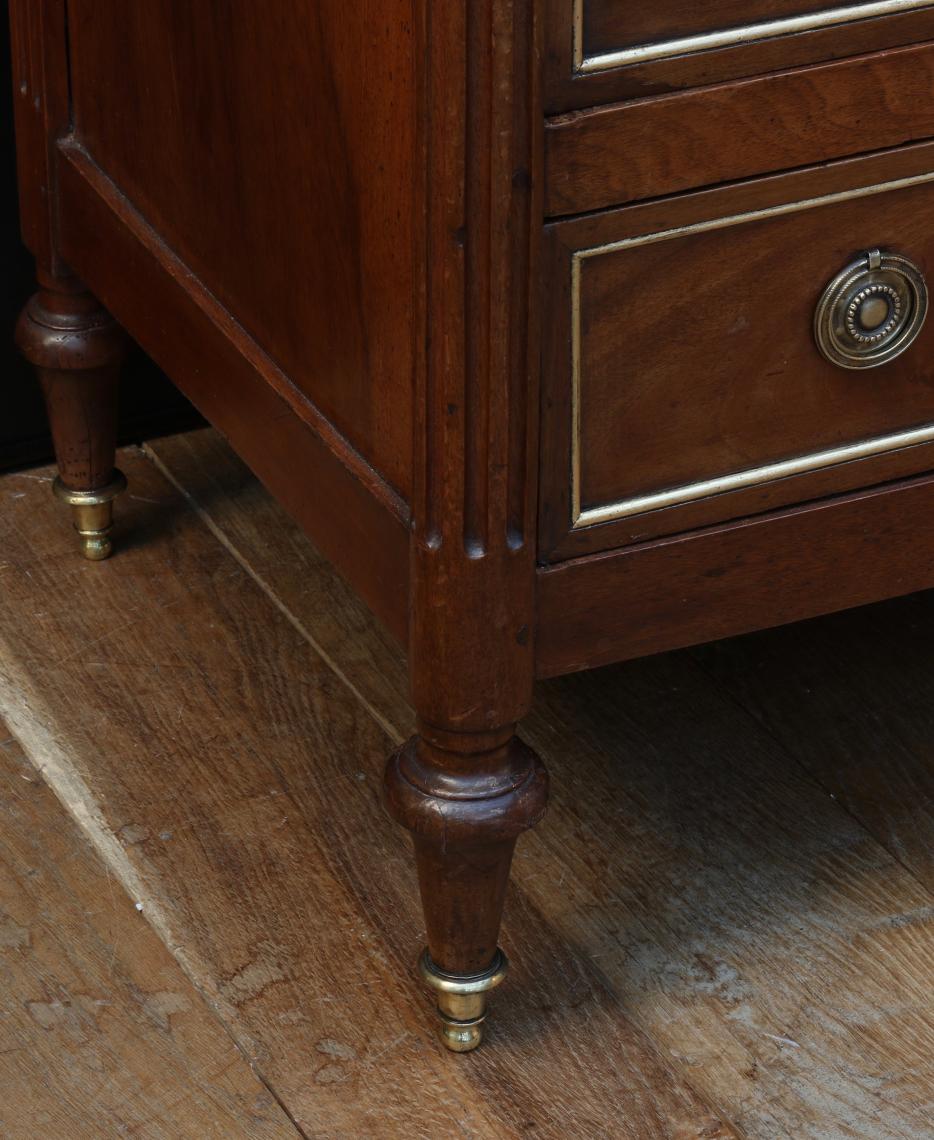 French Directoire Commode with Gilded Drawer Mouldings