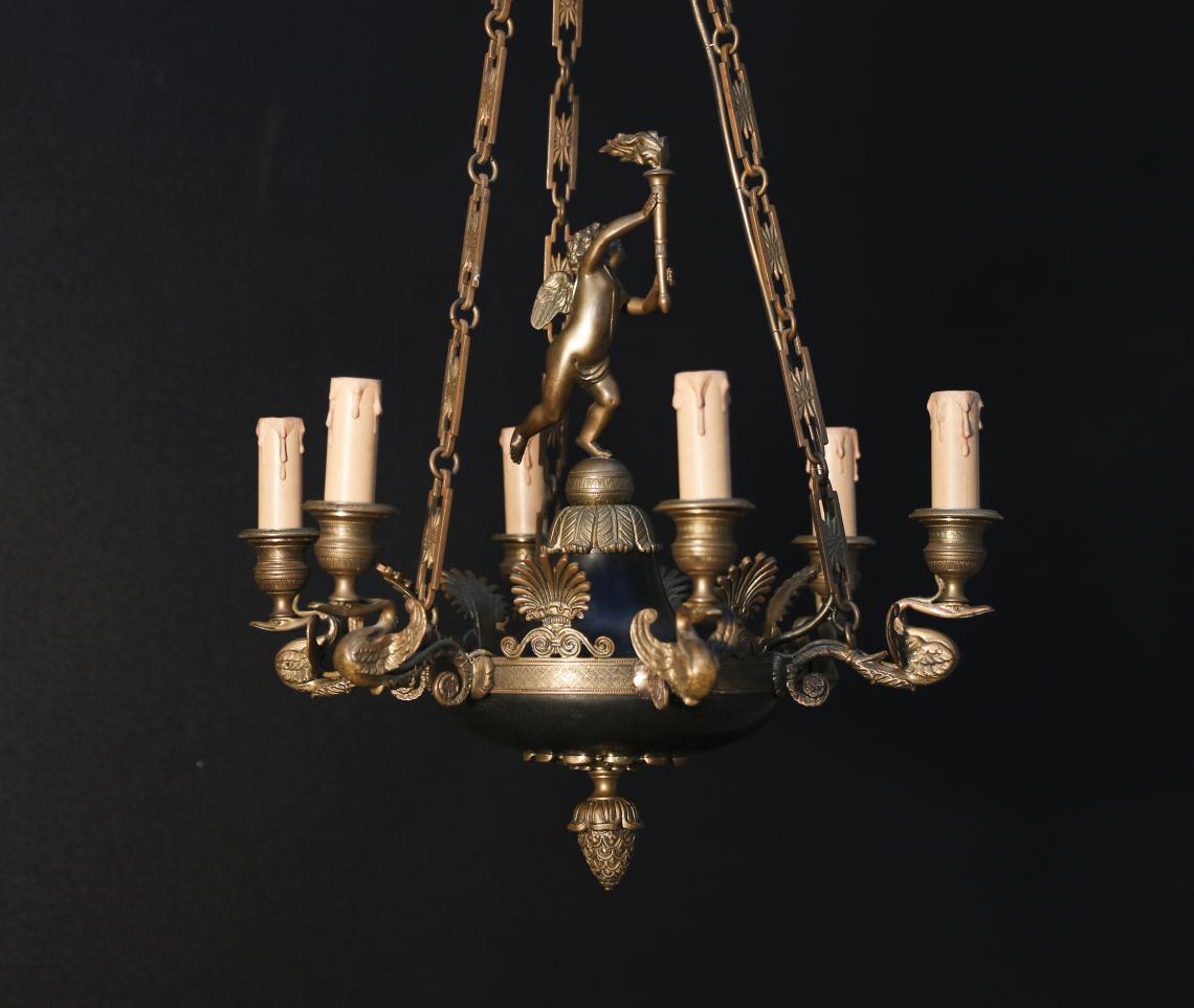 Brass Chandelier