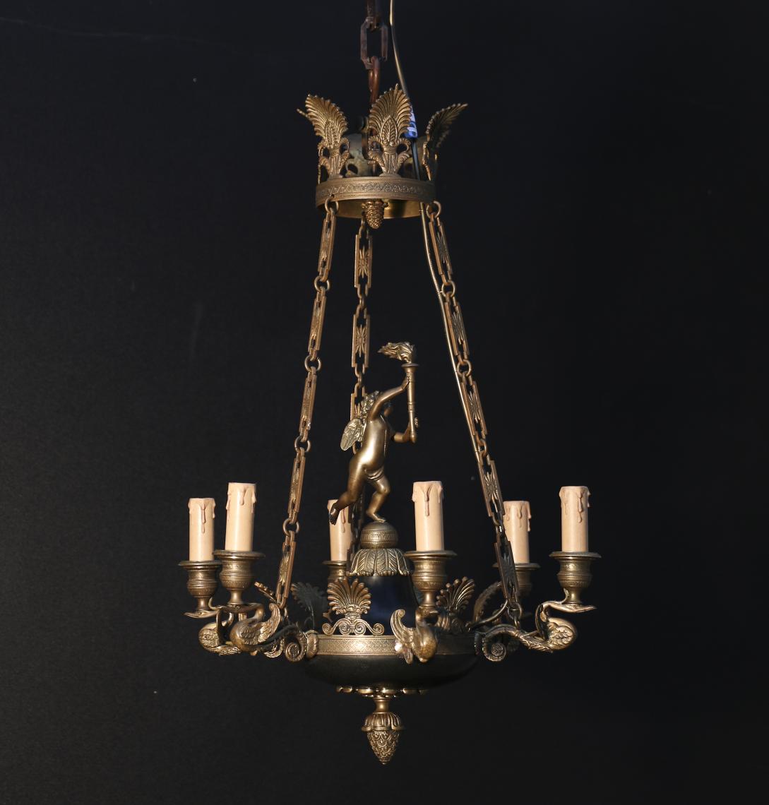 Brass Chandelier