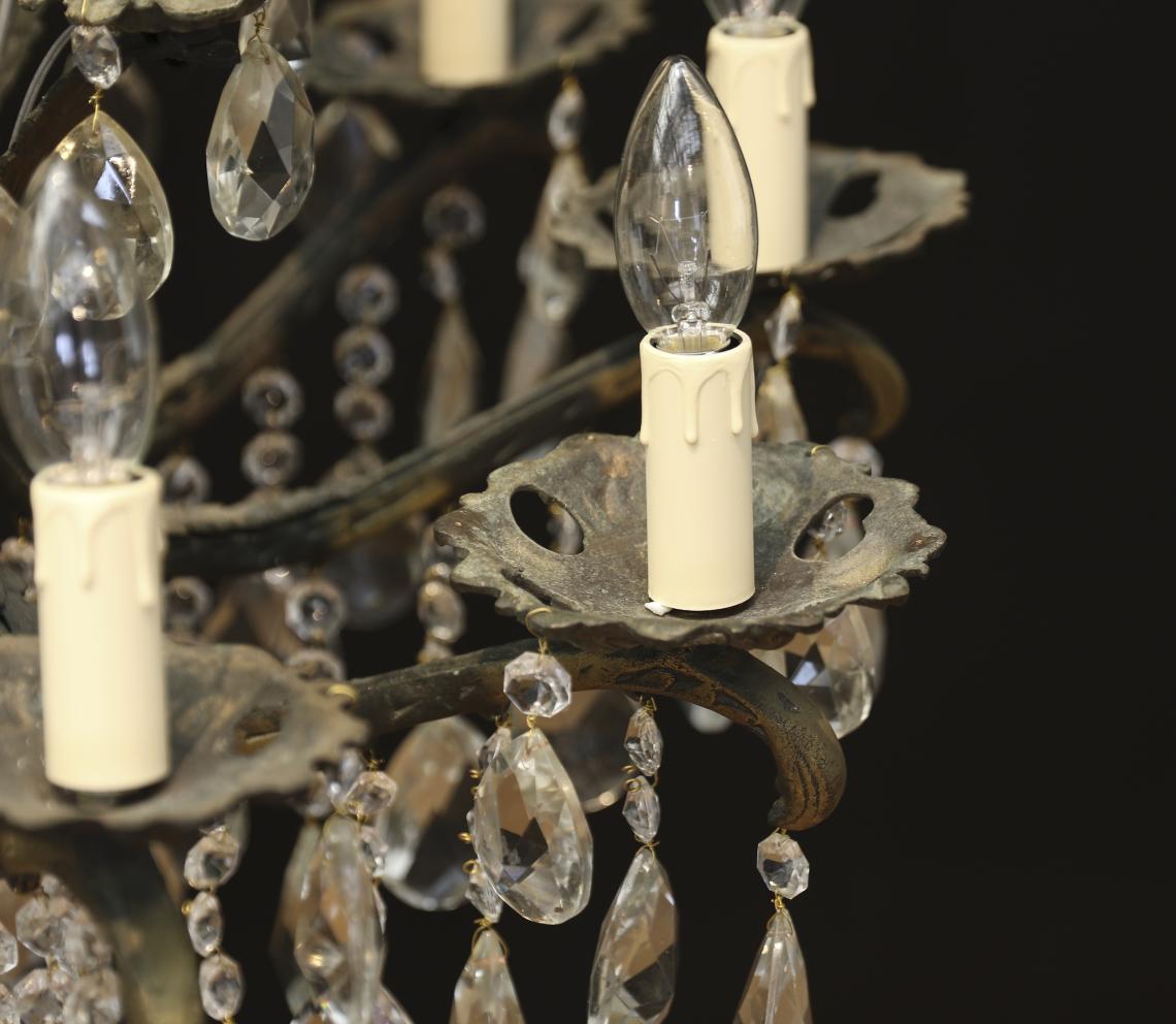 A Twenty Light Chandelier