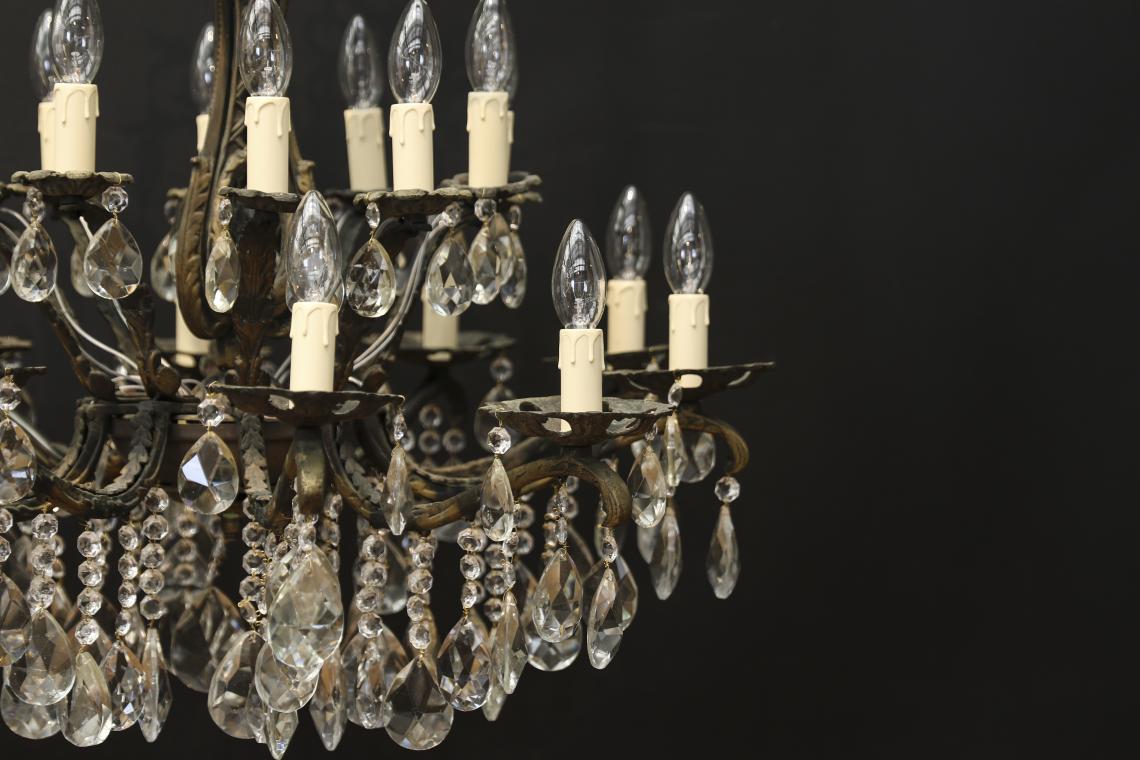 A Twenty Light Chandelier