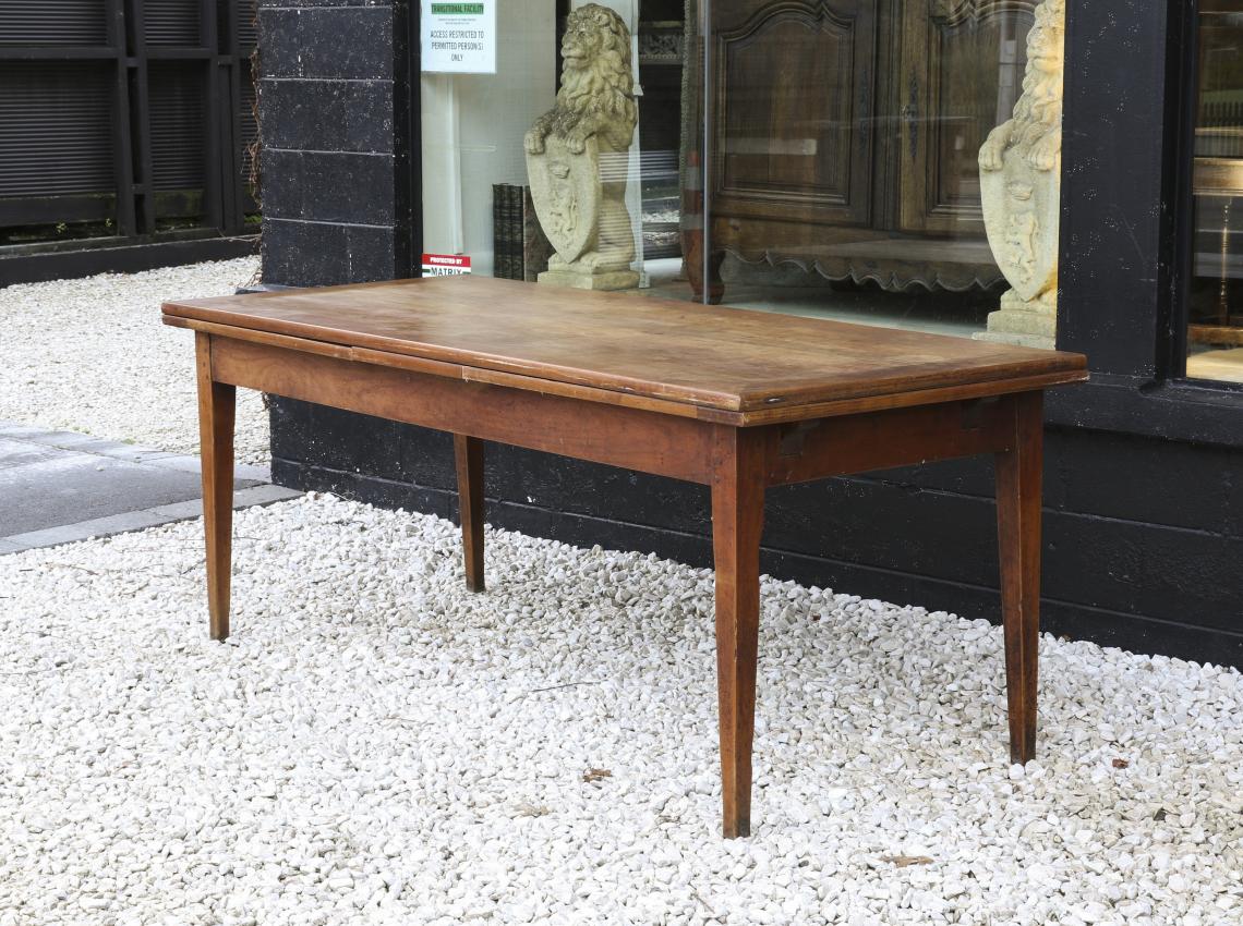 French Provincial 18th Century Cherrywood Extension Table
