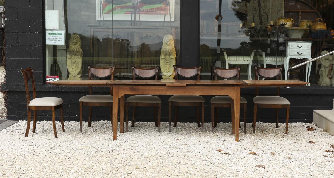 French Provincial Cherrywood Extension Table