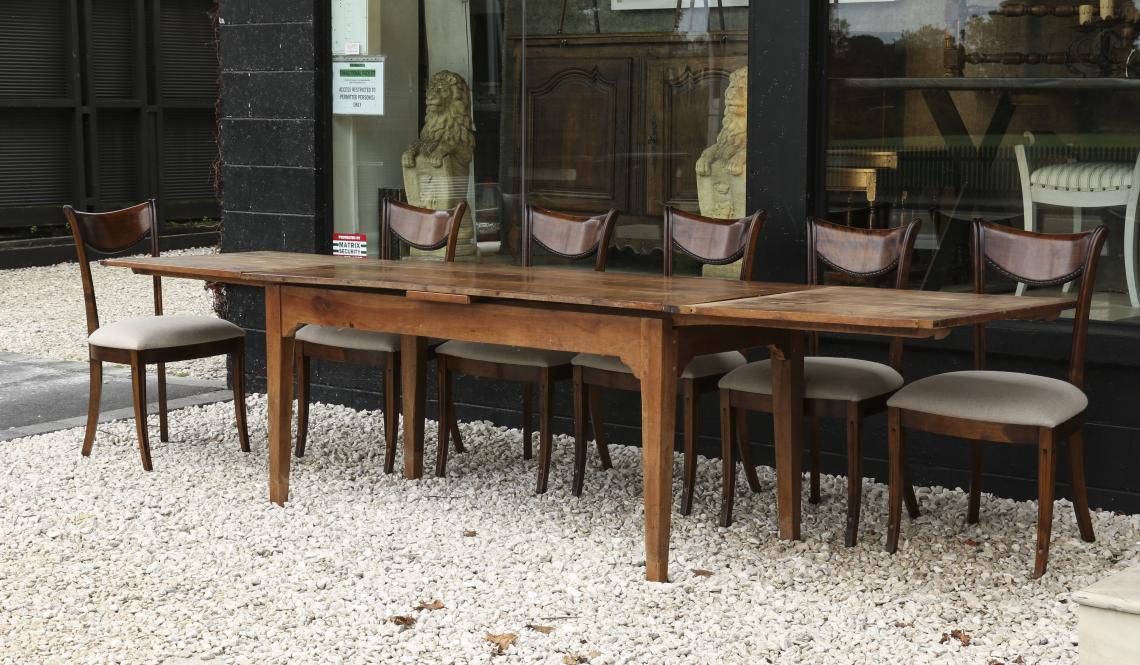 French Provincial Cherrywood Extension Table