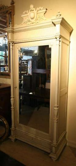 Single Door French Armoire