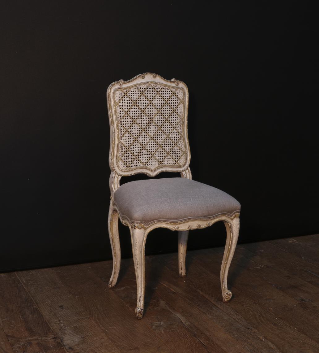 Set of Eight Louis XV Dining Chairs
