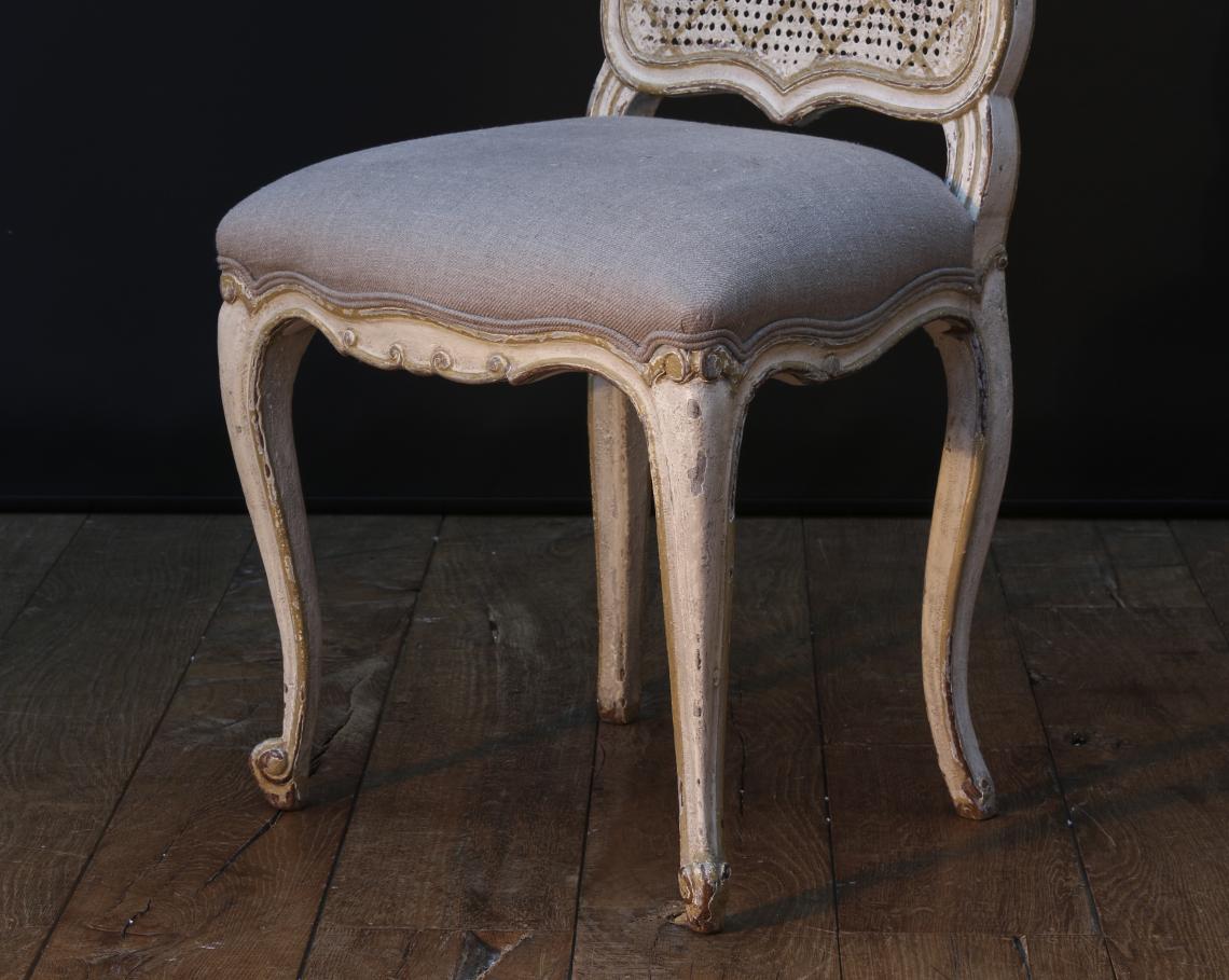 Set of Eight Louis XV Dining Chairs