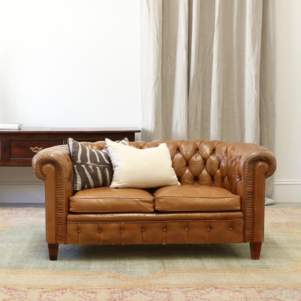 A Two Seater Chesterfield