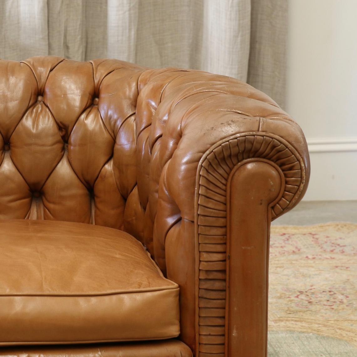 A Two Seater Chesterfield