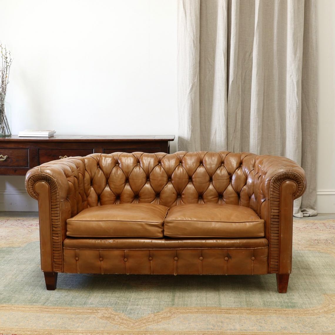 A Two Seater Chesterfield