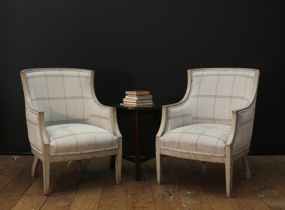 Pair of Gustavian Armchairs